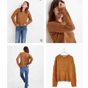 Pic added/ Madewell CHARLEY PULLOVER SWEATER